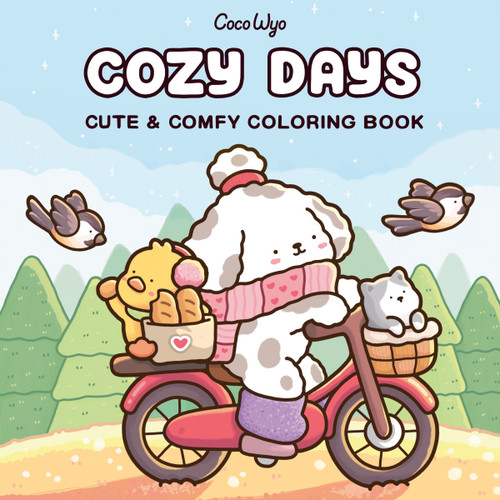 Cozy Days (Coloring Book for Adults and Kids) by Coco Wyo, 9798217229253
