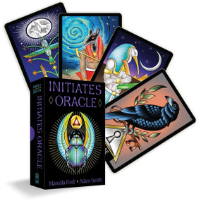 Initiates Oracle (Occult Hermetic- and Egyptian-Inspired Rituals for Profound Transformation (40 Full-Color Cards and 128-Page Guidebook)) by Marcella Kroll, Adam Smith, 9781578639250