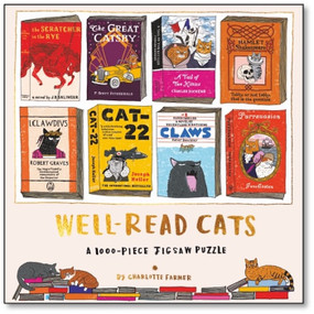 Well-Read Cats (square box format) (A 1000-piece Jigsaw Puzzle by Charlotte Farmer) by Charlotte Farmer, 9781837761098