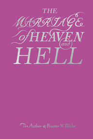 William Blake: Marriage of Heaven & Hell by William Blake, Sibylle Erle, Jason Whittaker, 9781849769983
