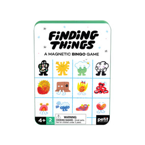 Finding Things Bingo (A Magnetic Travel Game) by Petit Collage, Andy J. Pizza, Sophie Miller, 9781797240954