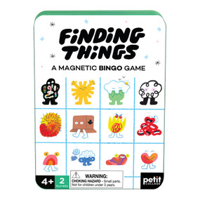 Finding Things Bingo (A Magnetic Travel Game) by Petit Collage, Andy J. Pizza, Sophie Miller, 9781797240954