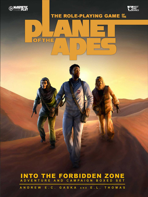 The Planet of the Apes RPG Forbidden Zone Adventure Box Role-Playing Game by Andrew E.C. Gaska, E.L. Thomas, 9781962413749