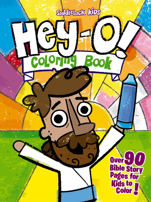 Hey-O! Stories of the Bible Coloring Book (Over 90 Bible Story Pages for Kids to Color) by Saddleback Kids, 9780310182146