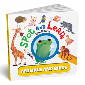 Spot and Learn with Pictures: Animals & Birds by Penguin Books, 9789815127492