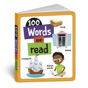 100 Words We Read (Board Book of First 100 Most Important Words for PreSchool Kids, Toddlers [Penguin Early Learning Series]) by Penguin Books, 9789815127546