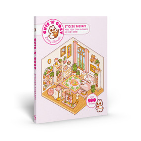 Cute 'n' Cozy Sticker Therapy (Make Your Own Adorable 3D Room Sets: Over 500 Stickers!) by Zenny Abanales, 9781837760985