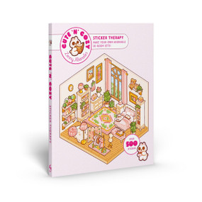 Cute 'n' Cozy Sticker Therapy (Make Your Own Adorable 3D Room Sets: Over 500 Stickers!) by Zenny Abanales, 9781837760985