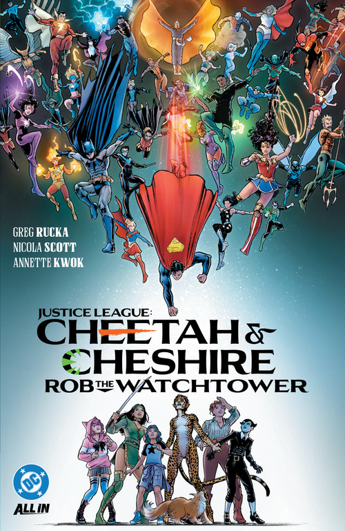 Justice League: Cheetah & Cheshire Rob the Watchtower by Greg Rucka, Nicola Scott, 9781799509486