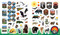 500 Stickers: California by duopress labs, 9781464228483