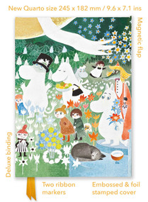 Moomin: Dangerous Journey (Foiled Quarto Journal) by Flame Tree Studio, 9781804179024