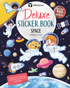 Deluxe Sticker Book: Space by Lenka Svecova, Anuki Lopez, 9788000078472