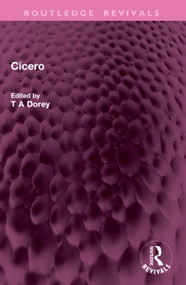 Cicero - 9781032611815 by T A Dorey, 9781032611815