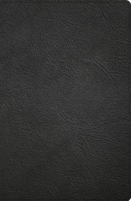 CSB Large Print Personal Size Reference Bible, Optimal Type, Digital Study Edition, Black Genuine Leather by CSB Bibles by Holman, 9798384546115