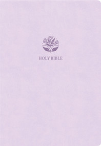 KJV Large Print Compact Reference Bible, Lavender LeatherTouch by Holman Bible Publishers, 9798384546139
