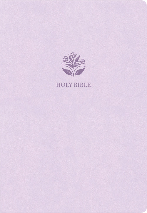 KJV Large Print Compact Reference Bible, Lavender LeatherTouch by Holman Bible Publishers, 9798384546139