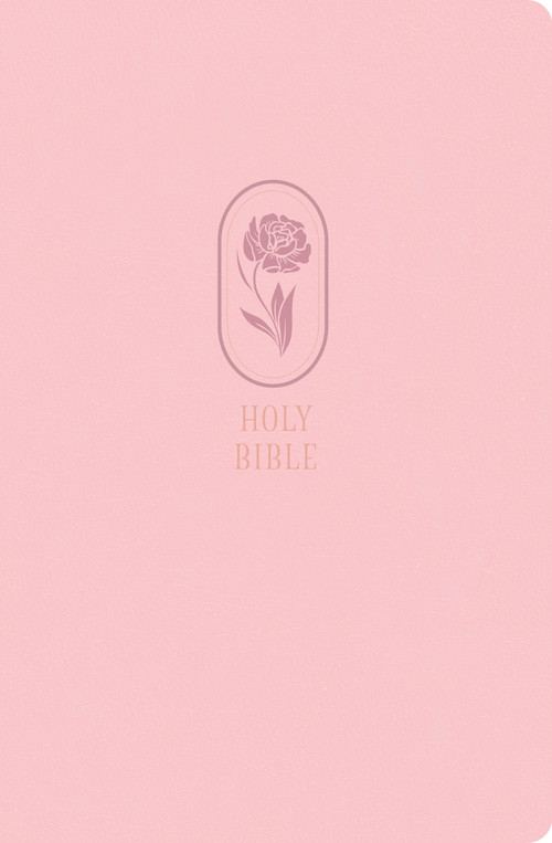 KJV Large Print Personal Size Reference Bible, Pink LeatherTouch - 9798384546160 by Holman Bible Publishers