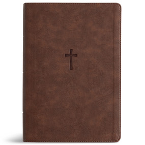 CSB Super Giant Print Reference Bible, Optimal Type, Digital Study Edition, Brown LeatherTouch, Indexed by CSB Bibles by Holman, 9798384546412