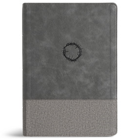 CSB Super Giant Print Reference Bible, Optimal Type, Digital Study Edition, Charcoal LeatherTouch, Indexed by CSB Bibles by Holman, 9798384546474