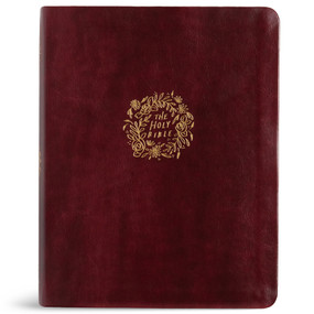 CSB Notetaking Bible, Hosanna Revival Edition, Heidelberg Burgundy LeatherTouch by Hosanna Revival, CSB Bibles by Holman, 9798384546559