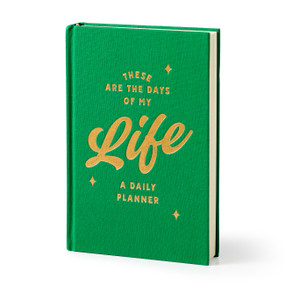 These Are the Days of My Life Undated Daily Planner by Brass Brass Monkey, 9780735386921