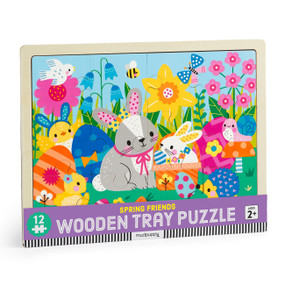 Spring Friends 12 Piece Wooden Puzzle by Mudpuppy, Wendy Kendall, 9780735387492