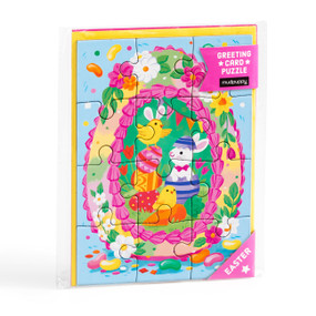 Egg-cellent Easter Greeting Card Puzzle by Mudpuppy, Kathryn Selbert, 9780735387515