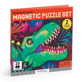 Dinosaurs Roar! Magnetic Puzzle Set by Mudpuppy, Jonathan Woodward, 9780735387539