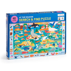 At the Seaside 64 Piece Search & Find Puzzle by Mudpuppy, Allison Black, 9780735387577
