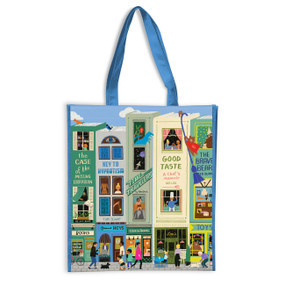Main Street Books Reusable Shopping Bag by Galison, Anne Bentley, 9780735387850