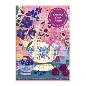 Joy Laforme Art of the Table Greeting Card Puzzle by Galison Galison, Joy Laforme, 9780735387911
