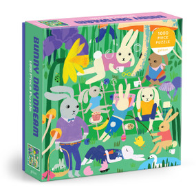 Bunny Daydream 1000 Piece Puzzle by Galison Galison, Anne Bentley, 9780735387959