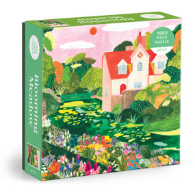 Blooming Meadow 1000 Piece Puzzle by Galison Galison, Flore Couserran, 9780735388055