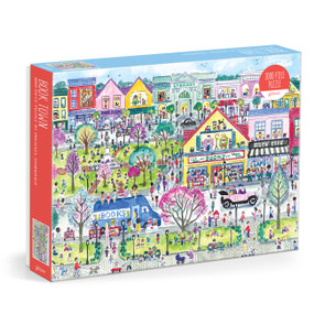 Michael Storrings Book Townscape 1000 Piece Puzzle by Galison Galison, Michael Storrings, 9780735388062