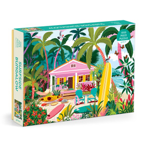 Surfside Bungalow 1000 Piece Puzzle by Galison Galison, Julia Cornelius, 9780735388086