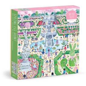 Michael Storrings Spring Egg Hunt 500 Piece Puzzle by Galison Galison, Michael Storrings, 9780735388147