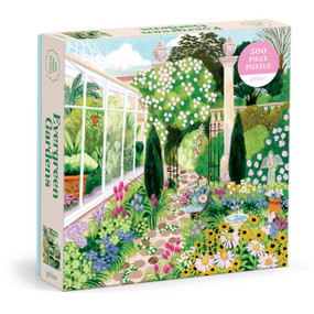 Evergreen Gardens 500 Piece Puzzle by Galison Galison, Joanna Clay, 9780735388161