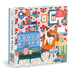 Pattern & Petal 500 Piece Puzzle by Galison Galison, Molly Egan, 9780735388208