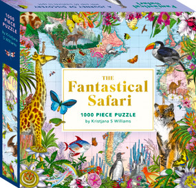 The Fantastical Safari: 1000-piece Jigsaw Puzzle (A Journey of Discovery) by Kristjana S Williams, 9781805701781