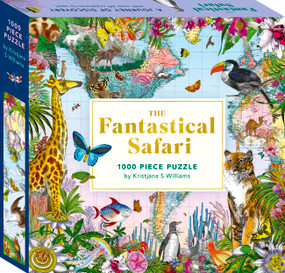 The Fantastical Safari: 1000-piece Jigsaw Puzzle (A Journey of Discovery) by Kristjana S Williams, 9781805701781