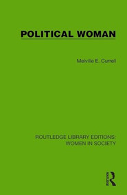 Political Woman by Melville E. Currell, 9781032872292