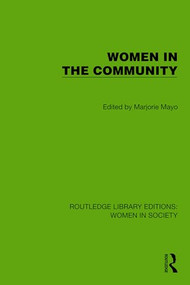 Women in the Community by Marjorie Mayo, 9781032858296