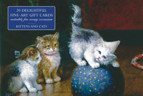 Card Box of 20 Notecards and Envelopes: Kittens and Cats (A delightful pack of high-quality fine-art gift cards and decorative envelopes) by Peony Press, 9780754825852