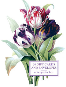 Tin Box of 20 Gift Cards and Envelopes: Redoute Tulip (A keepsake tin box featuring 20 high-quality fine-art gift cards and envelopes) by Peony Press, 9780754826033