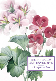 Tin Box of 20 Gift Cards and Envelopes: Redoute Geranium (A keepsake tin box featuring 20 high-quality fine-art gift cards and envelopes) by Peony Press, 9780754826088