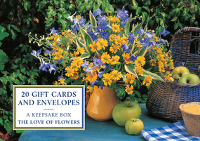 Tin Box of 20 Gift Cards and Envelopes: The Love Of Flowers (A keepsake tin box featuring 20 high-quality floral gift cards and envelopes) by Peony Press, 9780754826132