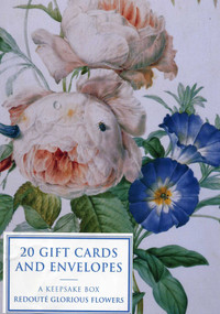 Tin Box of 20 Gift Cards and Envelopes: Redoute Glorious Flowers (A keepsake tin box featuring 20 high-quality fine-art gift cards and envelopes) by Peony Press, 9780754826149
