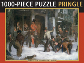 Pringle: 1000-Piece Puzzle (Snowball Fight, 1851, by William J. Pringle) by Peony Press, 9780754827818