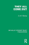 They All Come Out by G. M. F. Bishop, 9781032886404