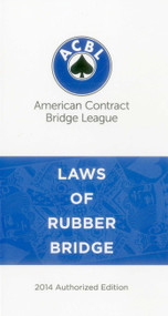 Laws of Rubber Bridge by American Contract Bridge League, 9780910791793